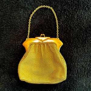 Sparkle with Style Gold Mesh Purse